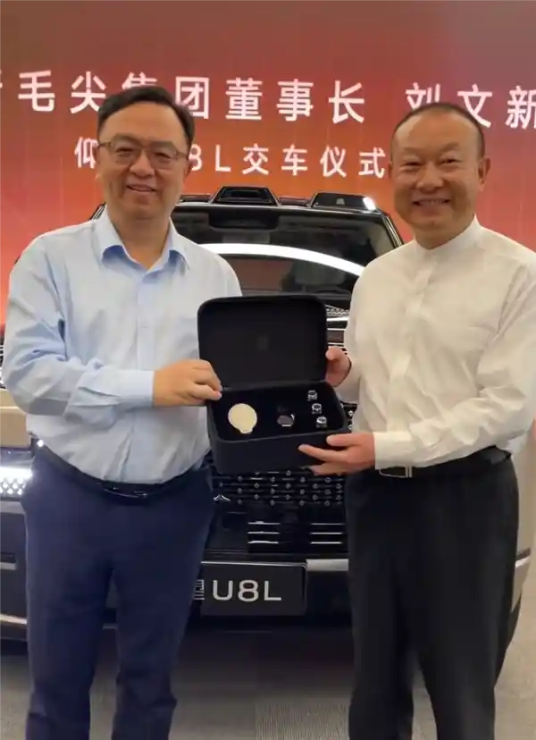 刘文新喜提仰望U8L，王传福亲自交车引关注