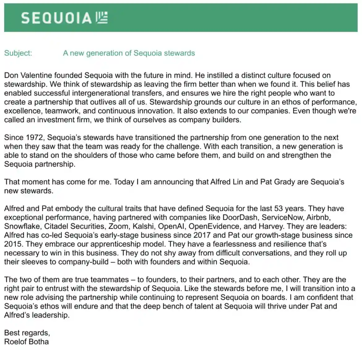 红杉资本高层剧变：博塔遭三名高管联手罢免