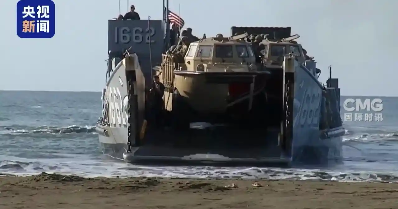 美军登陆波多黎各海滩：历史瞬间再现