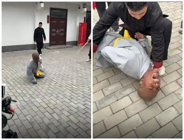 [甲亢哥练功记：一棍之下，痛苦面具自动上线]