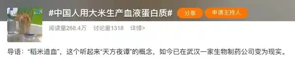 从大米中提取的救命药，中国黑科技让美国望尘莫叹！