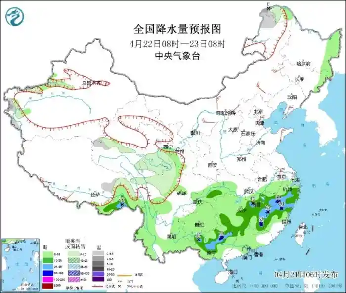 南方暴雨强势来袭！强对流天气警报拉响，北方沙尘暴影响范围持续扩大