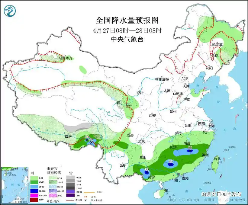 《春雨润江南，雪域添新景：本周天气大戏抢先看》