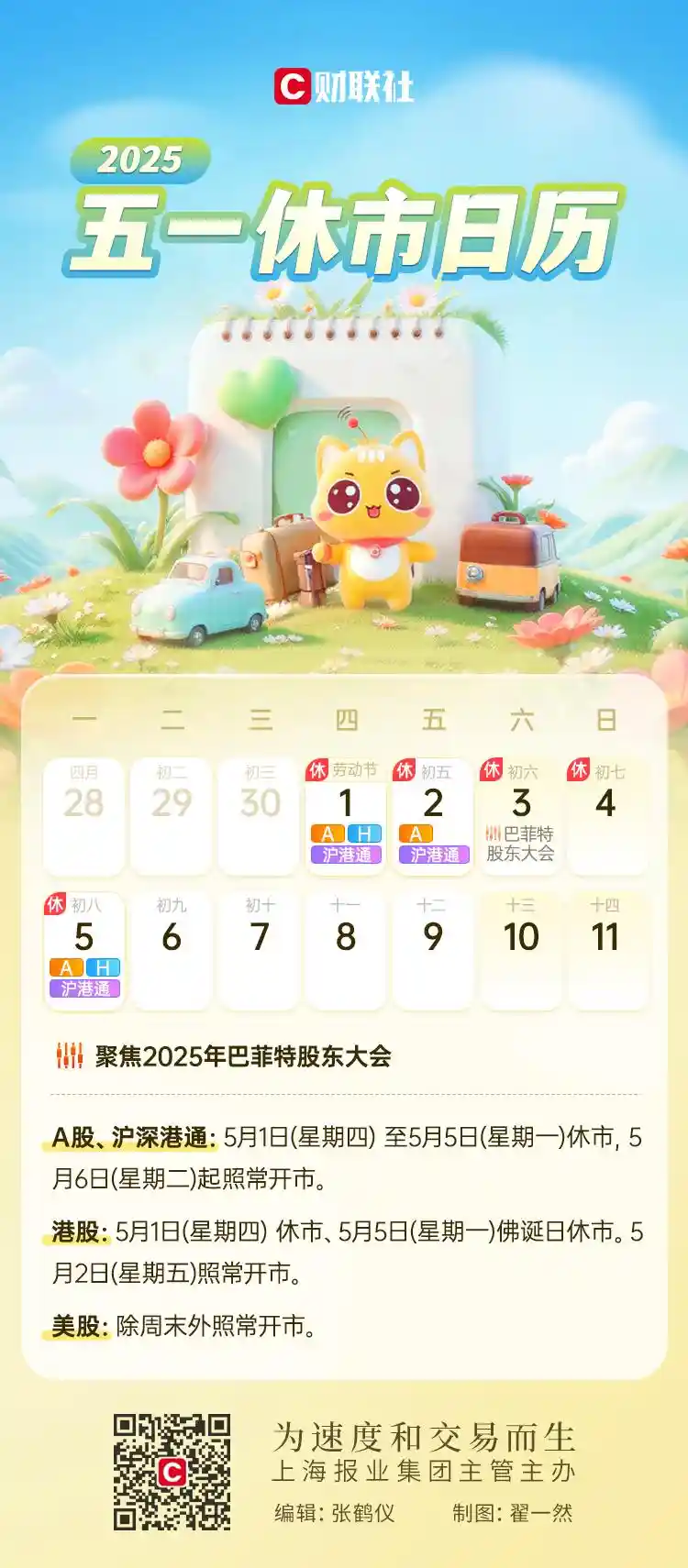 《五一休市安排出炉！A股连休5天，手把手教你玩转逆回购》
