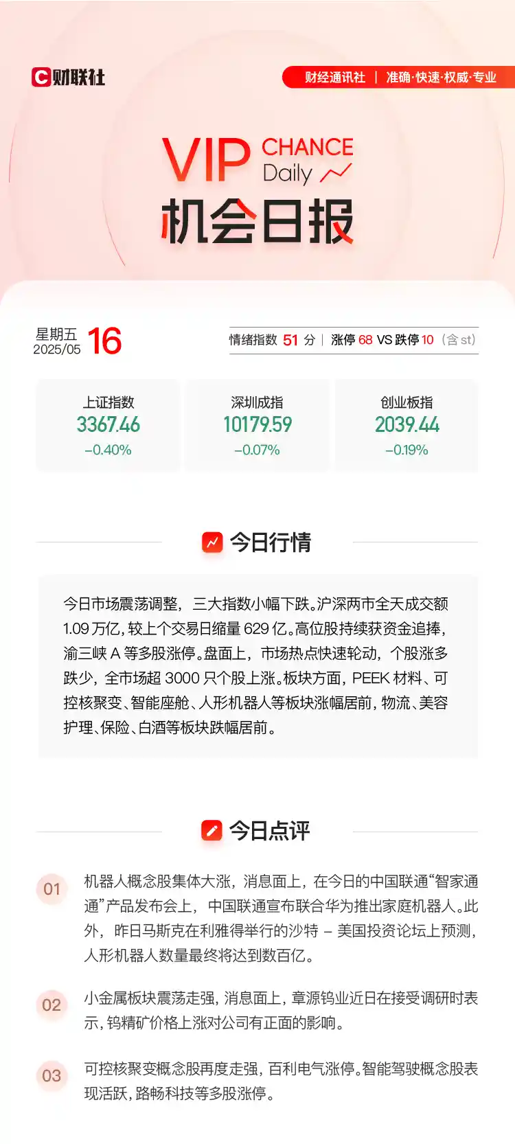 【VIP机会日报】机器人概念引爆市场！这家公司携手优必选，今日飙升涨停