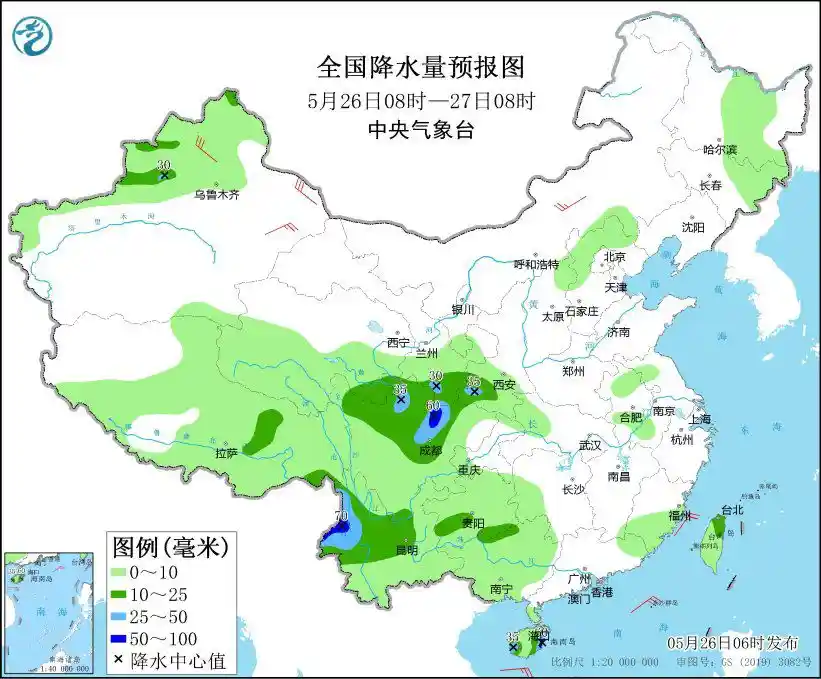 贵州江南华南迎强降雨！云南多地雨势升级，新一轮暴雨预警拉响
