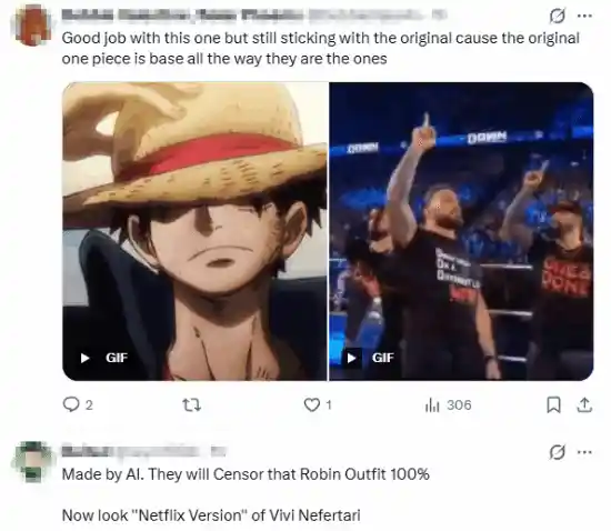 AI还原《海贼王》经典名场面：罗宾上船震撼再现！